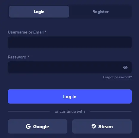 Login